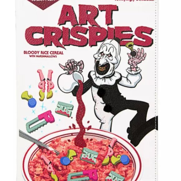 NWOT SPIRIT Terrifier Art Crispies Crossbody Bag HALLOWEEN HORROR NIGHTS - Picture 3 of 10